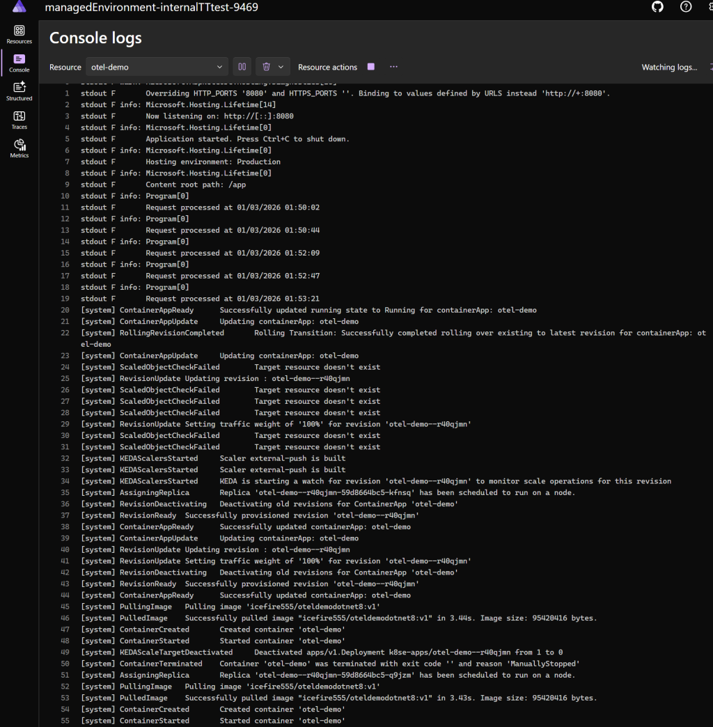 How to Export Logs, Metrics, and Traces from Azure Container Apps with ...