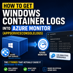 How to get Windows Container logs